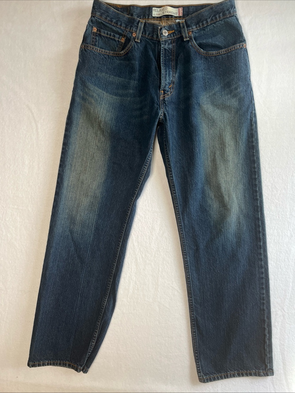 Levi’s 559 Relaxed Straight Jeans 32 Medium Wash Denim 100% Cotton
